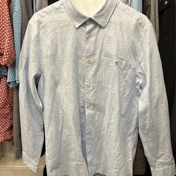 Ted Baker Men’s Linen Shirt - Picture 3 of 4